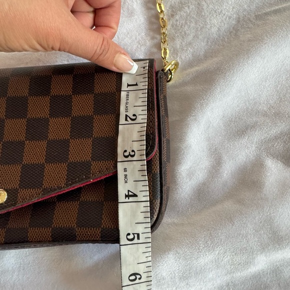 Louis Vuitton pochette Felicie fashion retro checkerboard - Picture 6 of 15